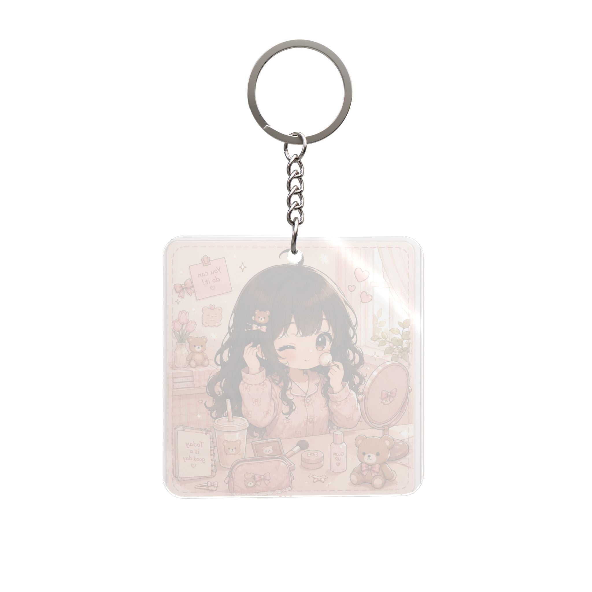Square Keychain