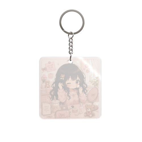 Square Keychain